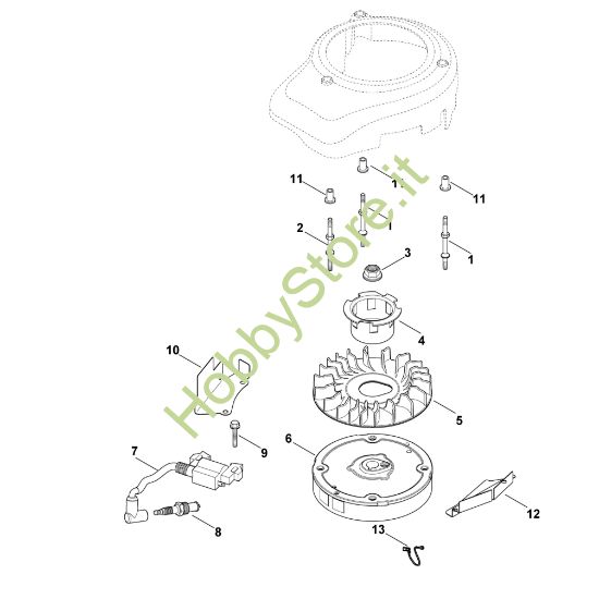 Picture of J - Impianto di accesione XT-675 (XT675-2046)